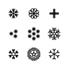 Snow icon or logo isolated sign symbol vector illustration - high quality black style vector icons
