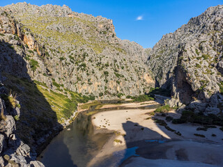 Torrent de Pareis, Sa Calobra, Majorca, Balearic Islands, Spain