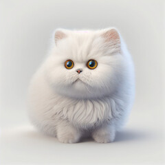 white persian cat