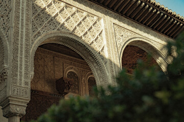 arches of a mosque