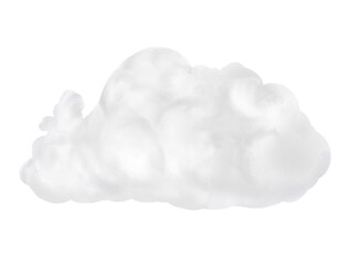 realistic watercolor cloud isolated on transparency background ep10.