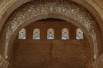 interior of the alhambra 