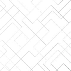 Geometric pattern lines, gradient repeating thin linear square diamond shape or rectangle. Cut out fabric wallpaper painted. Isolated pattern is on swatches panel. Vector.