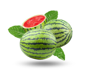 watermelon isolated on transparent png
