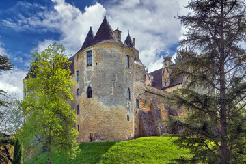 Fototapeta premium Chateau de Fayrac, France