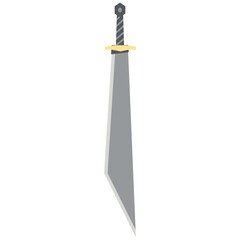 Dragon Slayer Sword Machete Two Handed One Side Sharp Classic Weapon