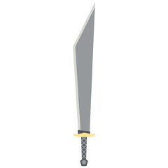 Dragon Slayer Sword Machete Two Handed One Side Sharp Classic Weapon