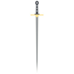 Needle Sword One Handed Two Side Sharp Classic Weapon