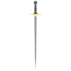 Needle Sword One Handed Two Side Sharp Classic Weapon