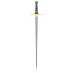 Needle Sword One Handed Two Side Sharp Classic Weapon