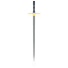 Needle Sword One Handed Two Side Sharp Classic Weapon