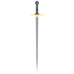 Needle Sword One Handed Two Side Sharp Classic Weapon