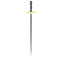 Needle Sword One Handed Two Side Sharp Classic Weapon