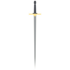 Needle Sword One Handed Two Side Sharp Classic Weapon