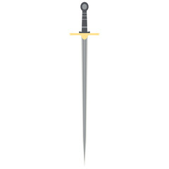 Needle Sword One Handed Two Side Sharp Classic Weapon