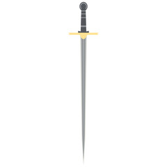 Needle Sword One Handed Two Side Sharp Classic Weapon