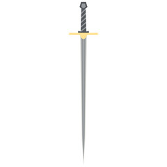 Needle Sword One Handed Two Side Sharp Classic Weapon