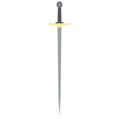 Needle Sword One Handed Two Side Sharp Classic Weapon