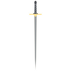 Needle Sword One Handed Two Side Sharp Classic Weapon