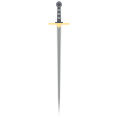 Needle Sword One Handed Two Side Sharp Classic Weapon