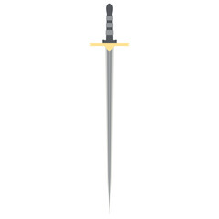 Needle Sword One Handed Two Side Sharp Classic Weapon