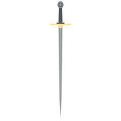 Needle Sword One Handed Two Side Sharp Classic Weapon