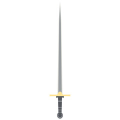 Needle Sword One Handed Two Side Sharp Classic Weapon