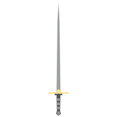 Needle Sword One Handed Two Side Sharp Classic Weapon