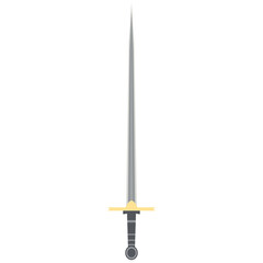 Needle Sword One Handed Two Side Sharp Classic Weapon