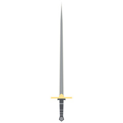 Needle Sword One Handed Two Side Sharp Classic Weapon