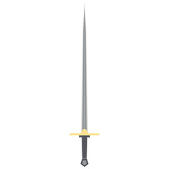 Needle Sword One Handed Two Side Sharp Classic Weapon
