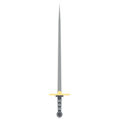 Needle Sword One Handed Two Side Sharp Classic Weapon