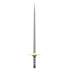 Needle Sword One Handed Two Side Sharp Classic Weapon
