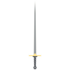 Needle Sword One Handed Two Side Sharp Classic Weapon