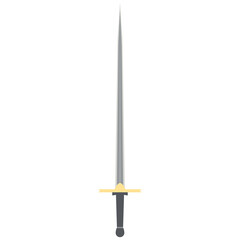 Needle Sword One Handed Two Side Sharp Classic Weapon