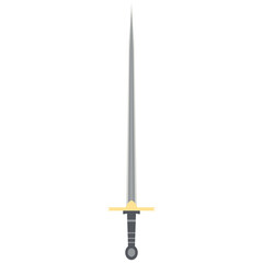 Needle Sword One Handed Two Side Sharp Classic Weapon