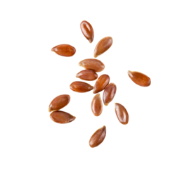 flax seeds isolated on transparent png