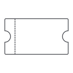 Sticker Ticket Bullet Journal Line Art