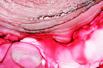 Fototapeta premium Alcohol ink abstract background