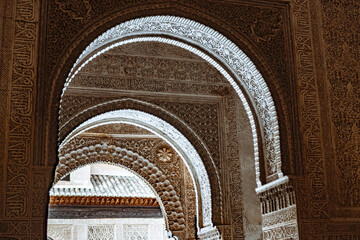 Arches of a mosque 