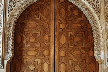 Door of a mosque 