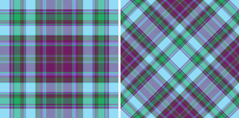 Check plaid background. Vector tartan texture. Pattern textile seamless fabric.