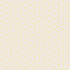  Hexagonal Maze pattern abstract illustration