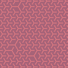  Hexagonal Maze pattern abstract illustration