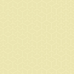  Hexagonal Maze pattern abstract illustration