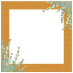 ユーカリスパイラルのある背景