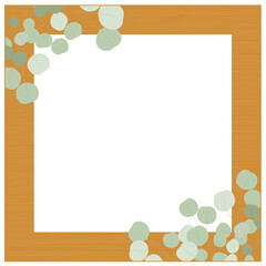 ユーカリポポラスのある背景