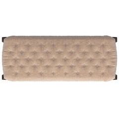ottoman pouf isolate on a transparent background, interior furniture, 3D illustration, cg render