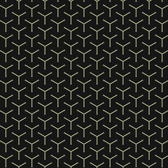  Hexagonal Maze pattern abstract illustration