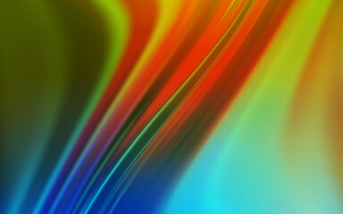 Light Blue, Yellow vector colorful blur background.